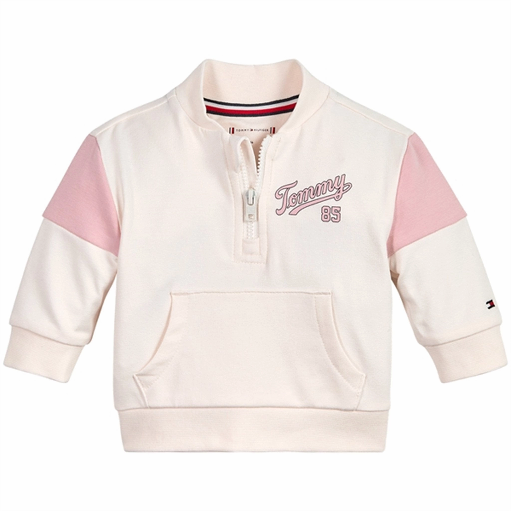 Comfort Stretch Tommy Hilfiger Baby Colorblock Tracksuit Ancient White Colorblock