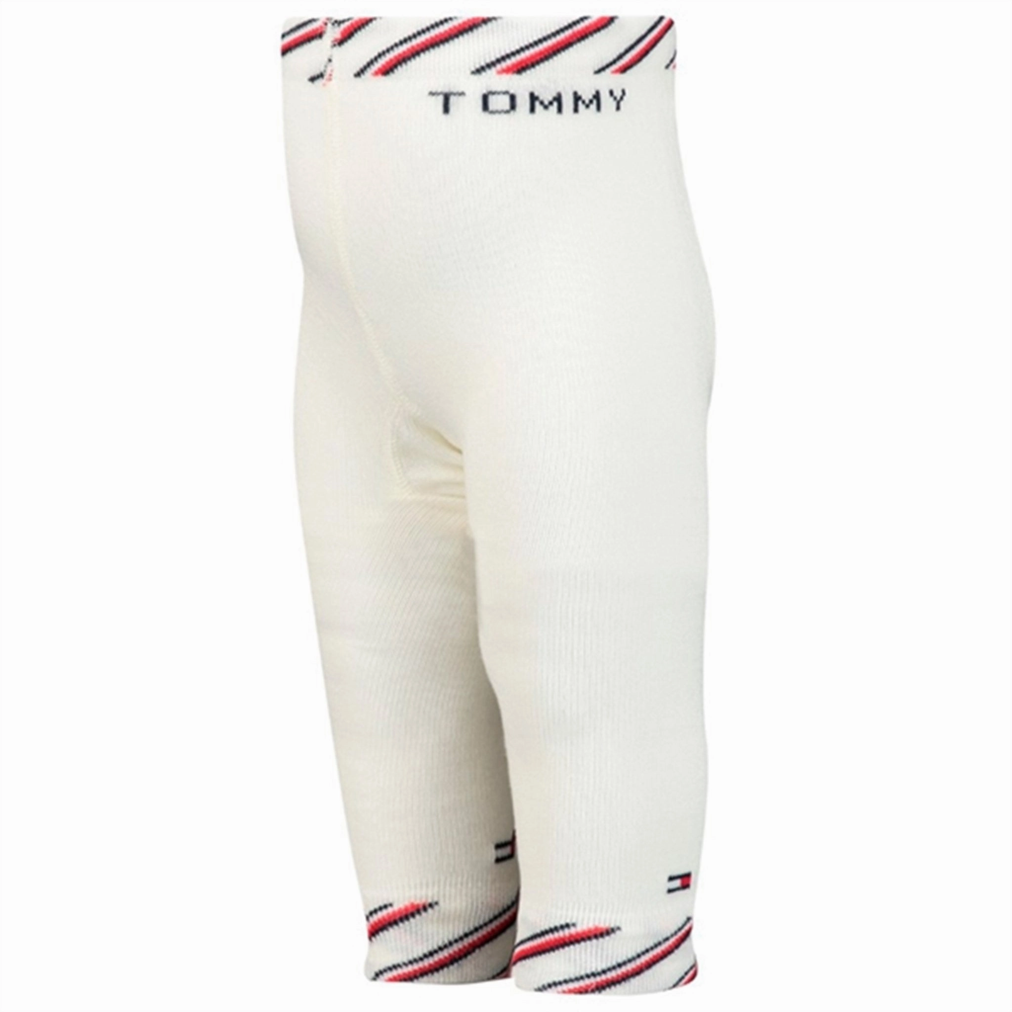 Active Lifestyle Dance Practice Tommy Hilfiger Baby Global Stripe Leggings White