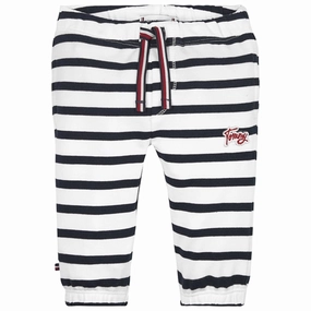 Tommy Hilfiger Baby Striped Sweatpants Desert Sky Stripe floral