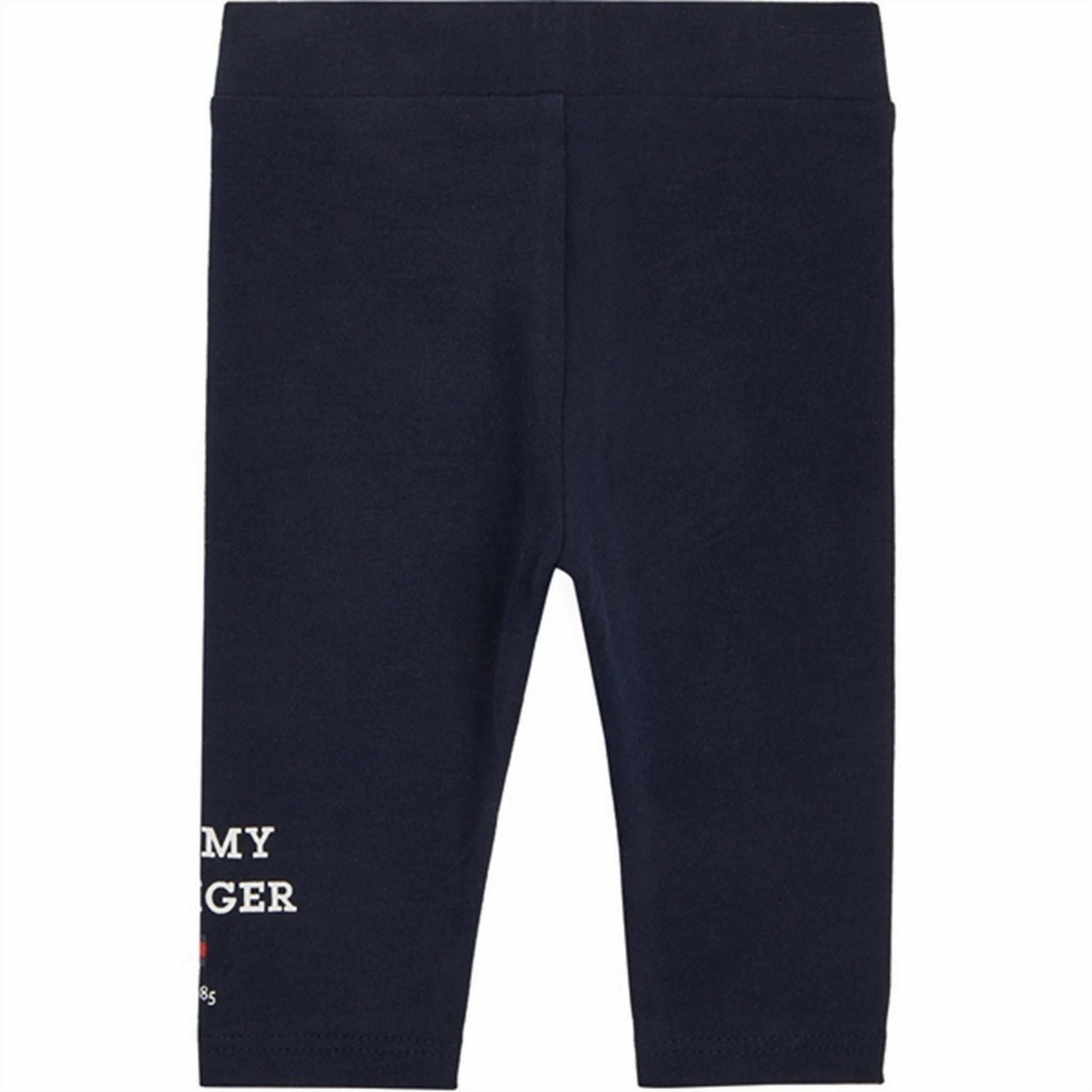 Fit and Flex Perfect Design Wear Tommy Hilfiger Baby Th Logo Leggings Desert Sky