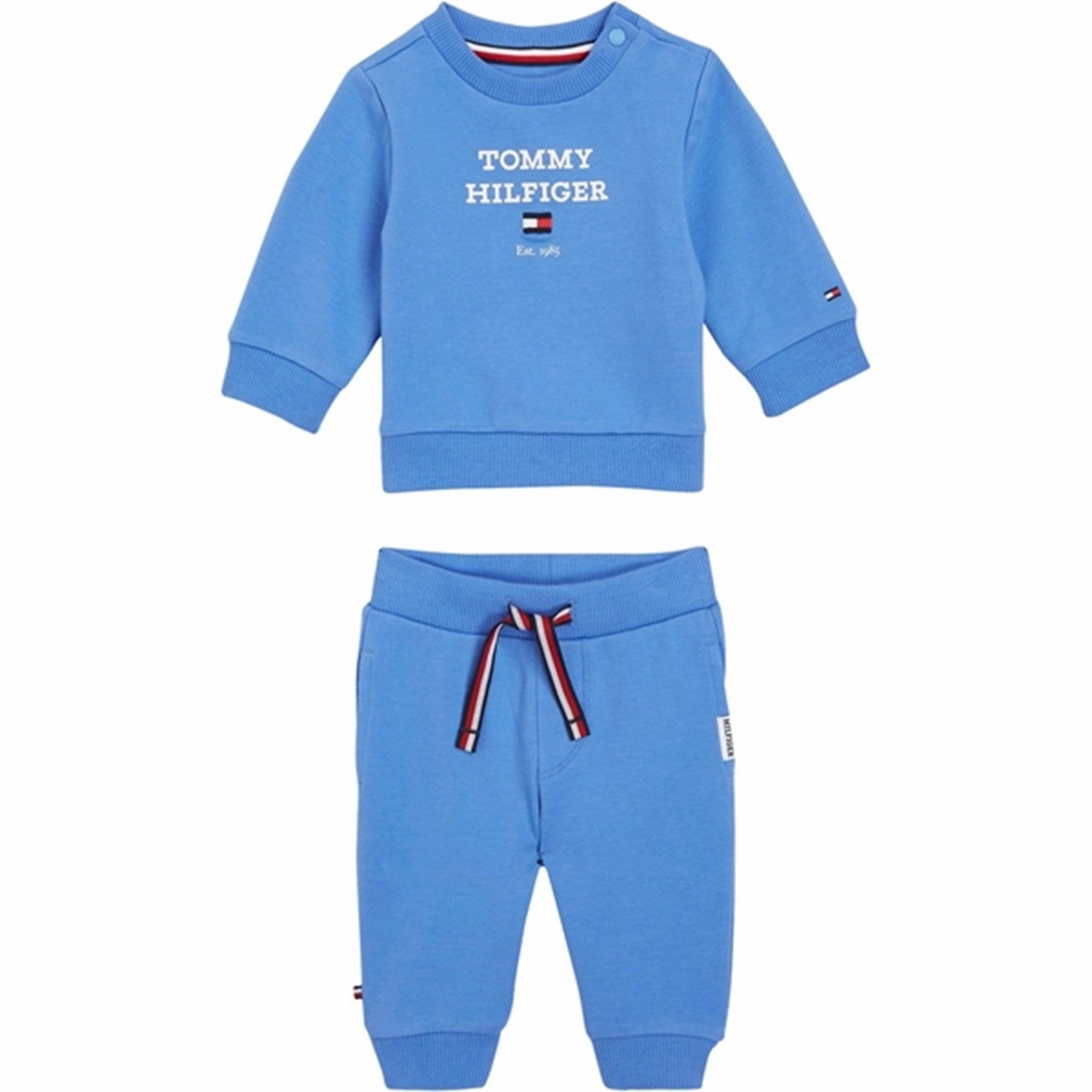 Office Casual Tommy Hilfiger Baby Th Logo Set Blue Spell