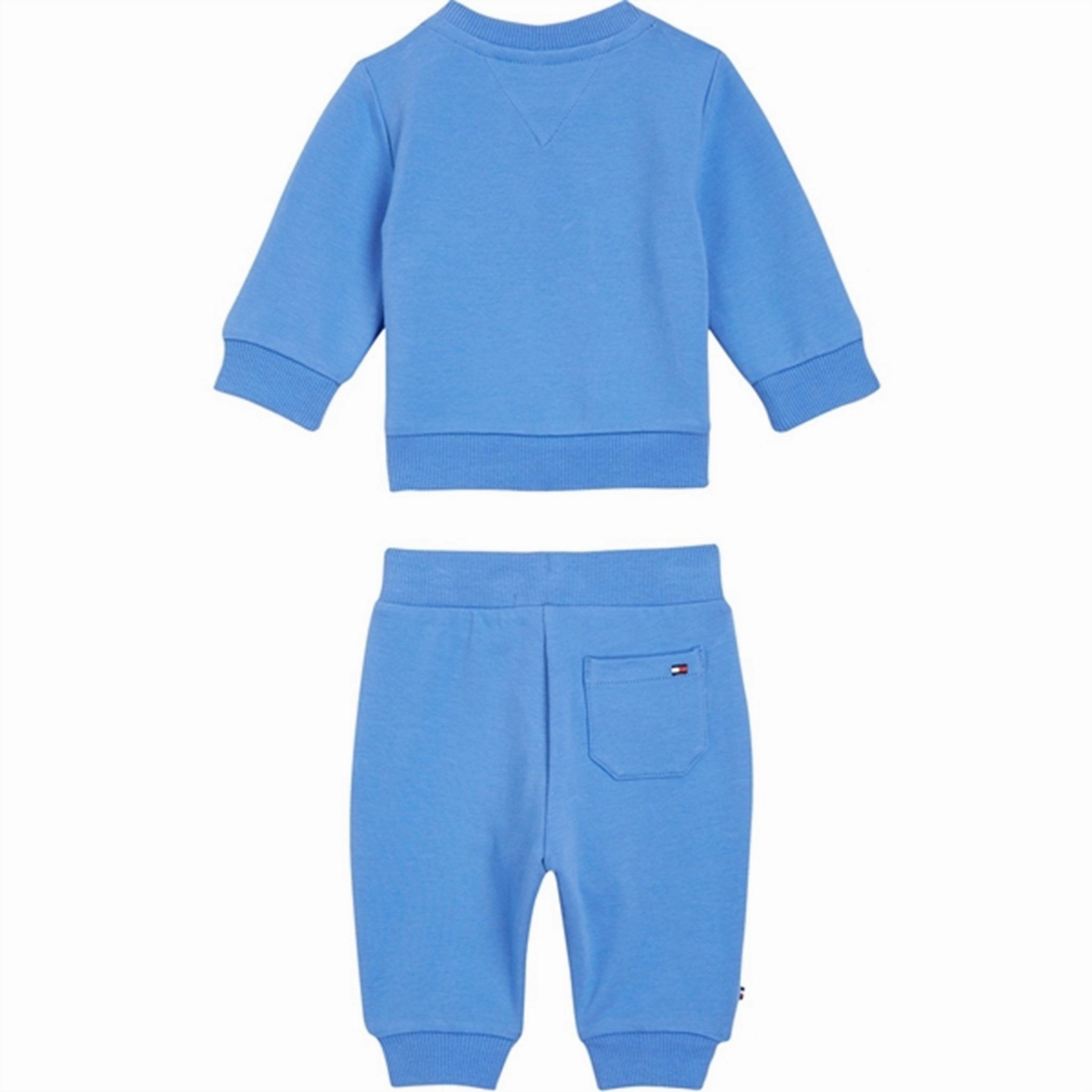 Tommy Hilfiger Baby Th Logo Set Blue Spell Adventure Wear Versatile Outfit
