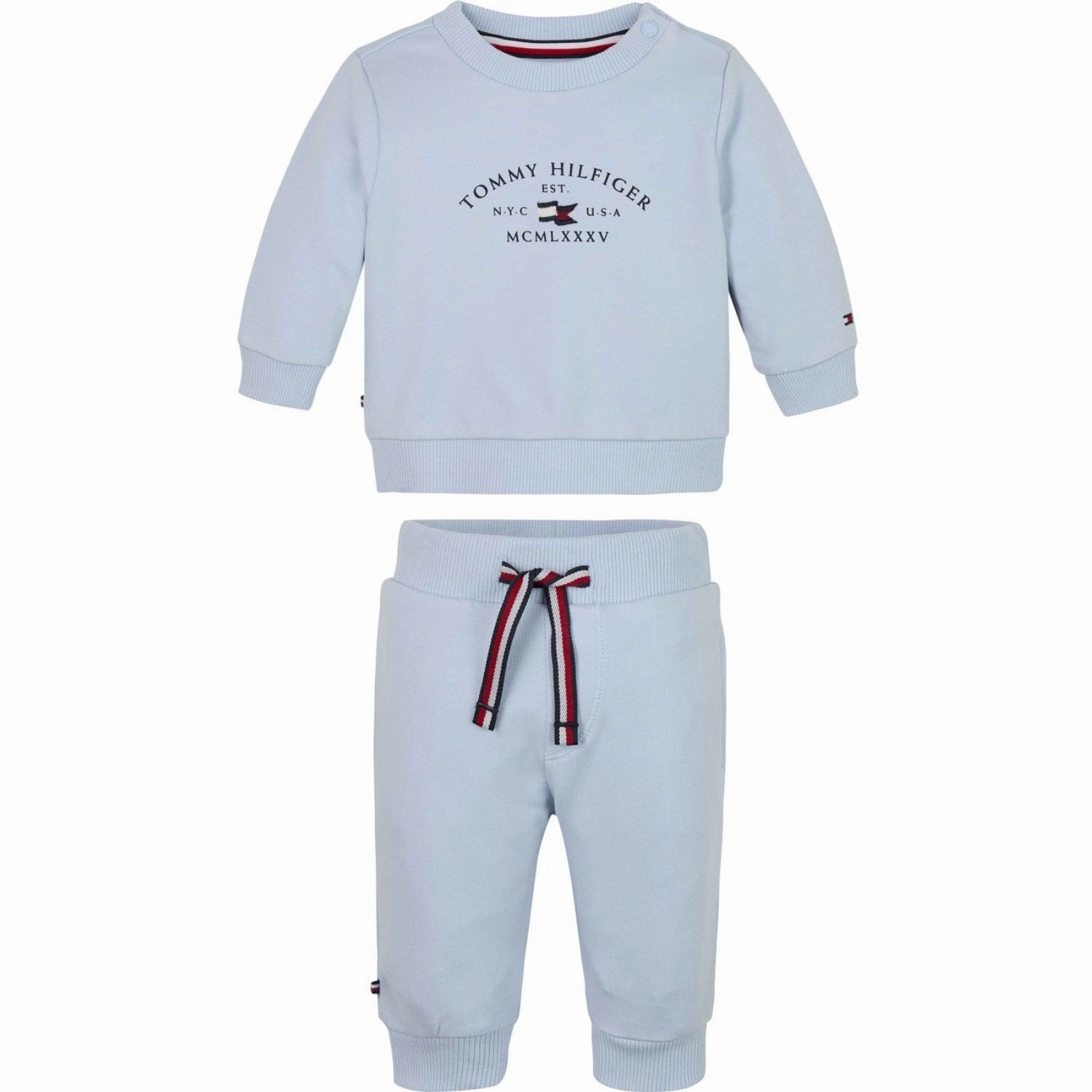 cord venue Tommy Hilfiger Breezy Blue Essential 2 Piece Sweat Set