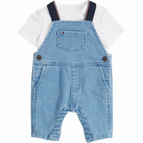 Lightweight Wear Timeless Comfort Wear Tommy Hilfiger Denim Medium 01 Denim Dungaree
