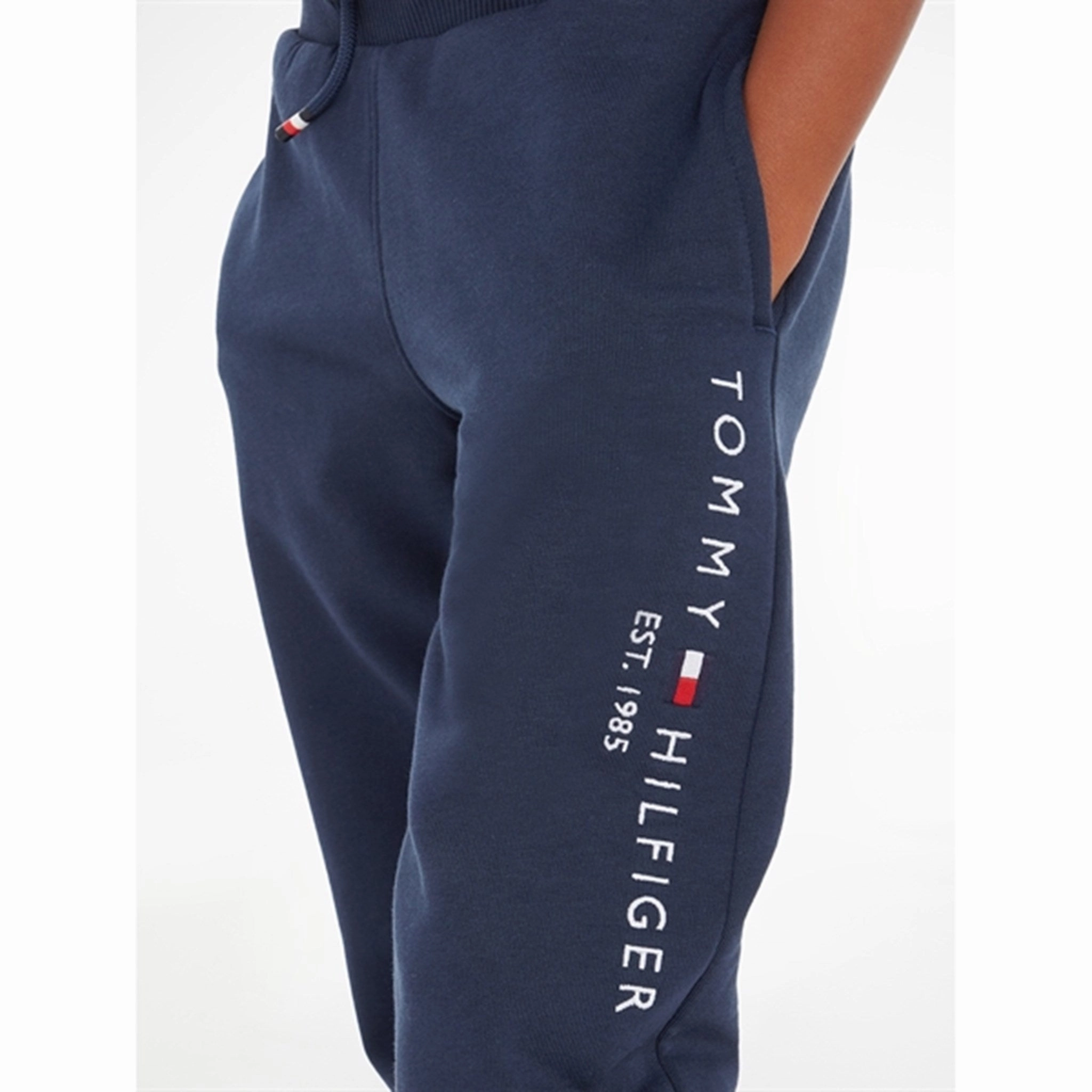 Tommy Hilfiger Essential Sweatpants Twilight Navy Tagless Neckline