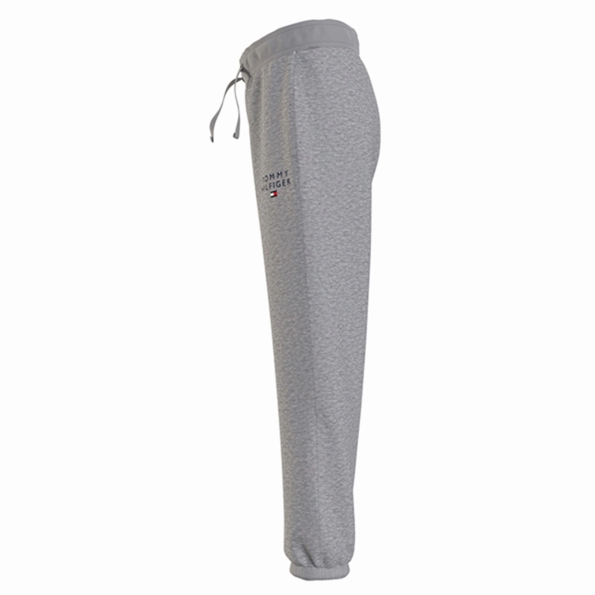 FlatlockStitching Tommy Hilfiger Flag Sweatpants Light Grey Heather
