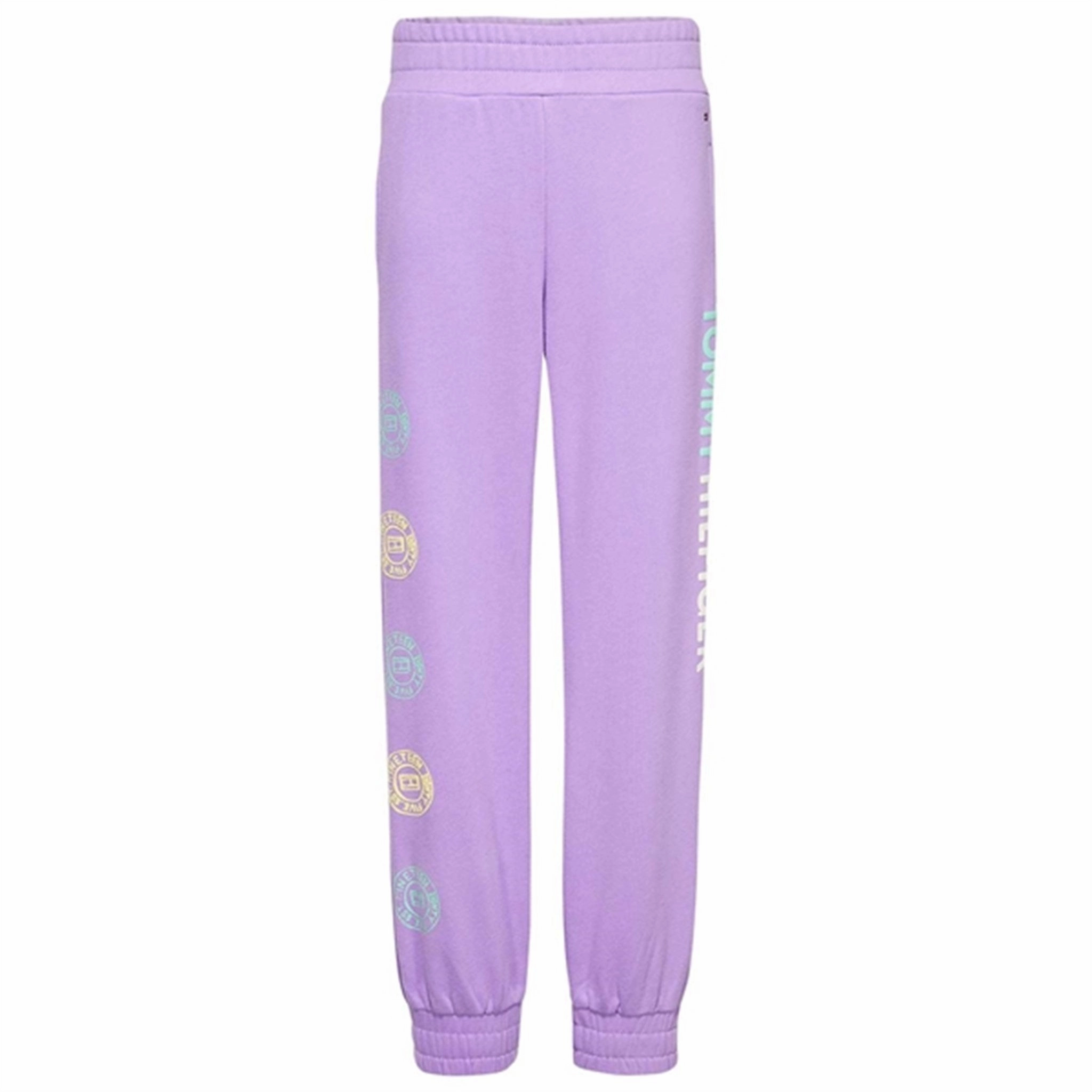 applique venue LightweightLayeringSystem Tommy Hilfiger Overprint Sweatpants Violet Viola