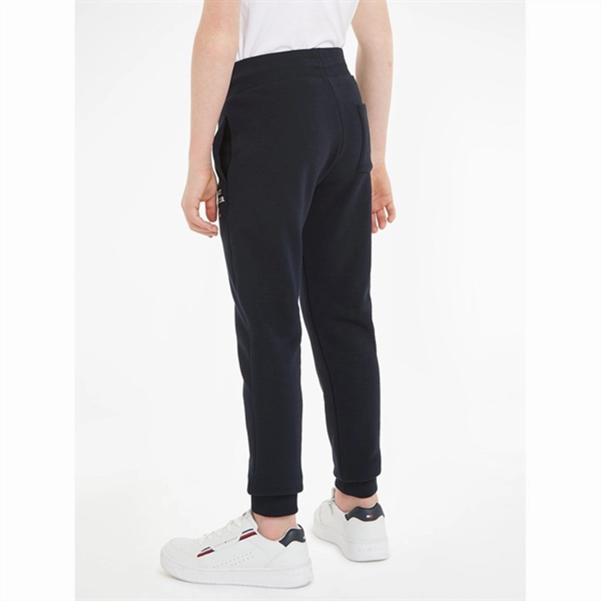 Abrasion Proof Toe Cap Durable Design Tommy Hilfiger Th Logo Sweatpants Desert Sky