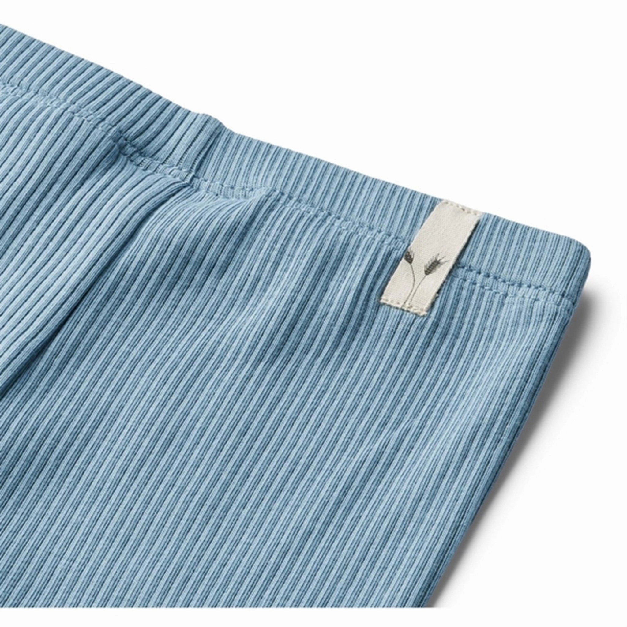 Wheat Blue Leggings Jules High Comfort Quick Dry Minimalist Style