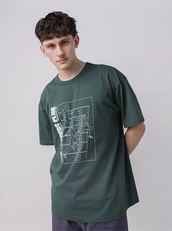 Track Graphic Tee Cozy Vibe