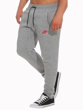 Stretch Joggers Lightweight Performance Nike Air | Mens Cuffed Joggers - Grey