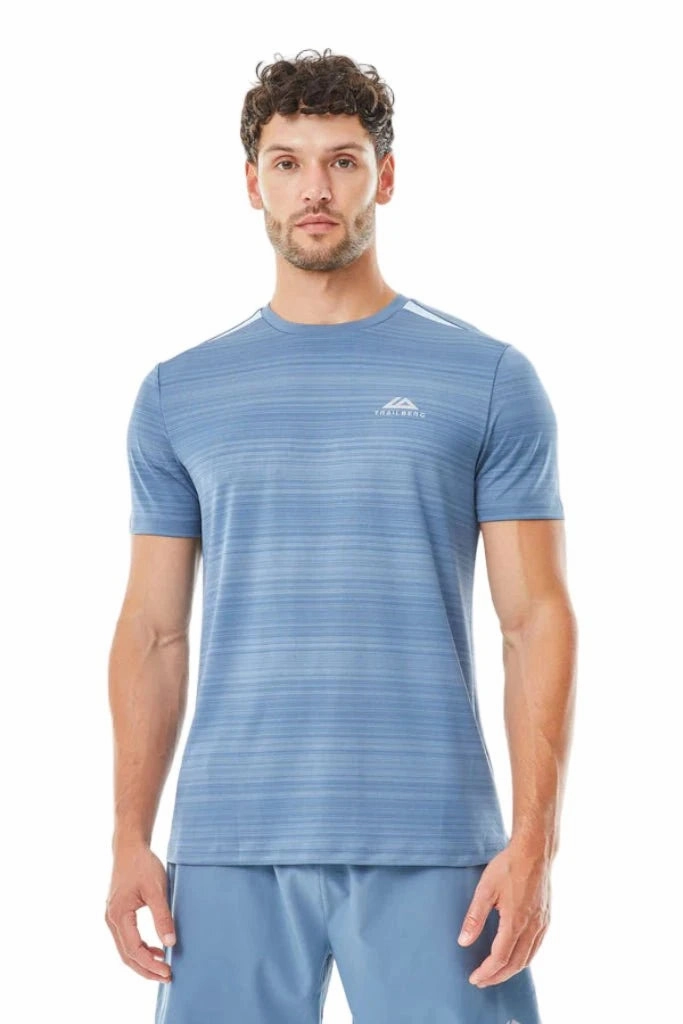 Premium Cotton Blend Summer Ready Trailberg Cloud AW25 T-Shirt Men