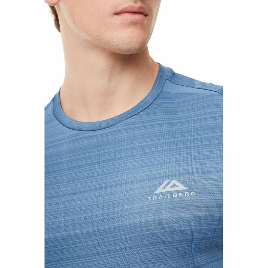 Trailberg Cloud SS25 T-Shirt Men Ruffled edges High Density Cotton