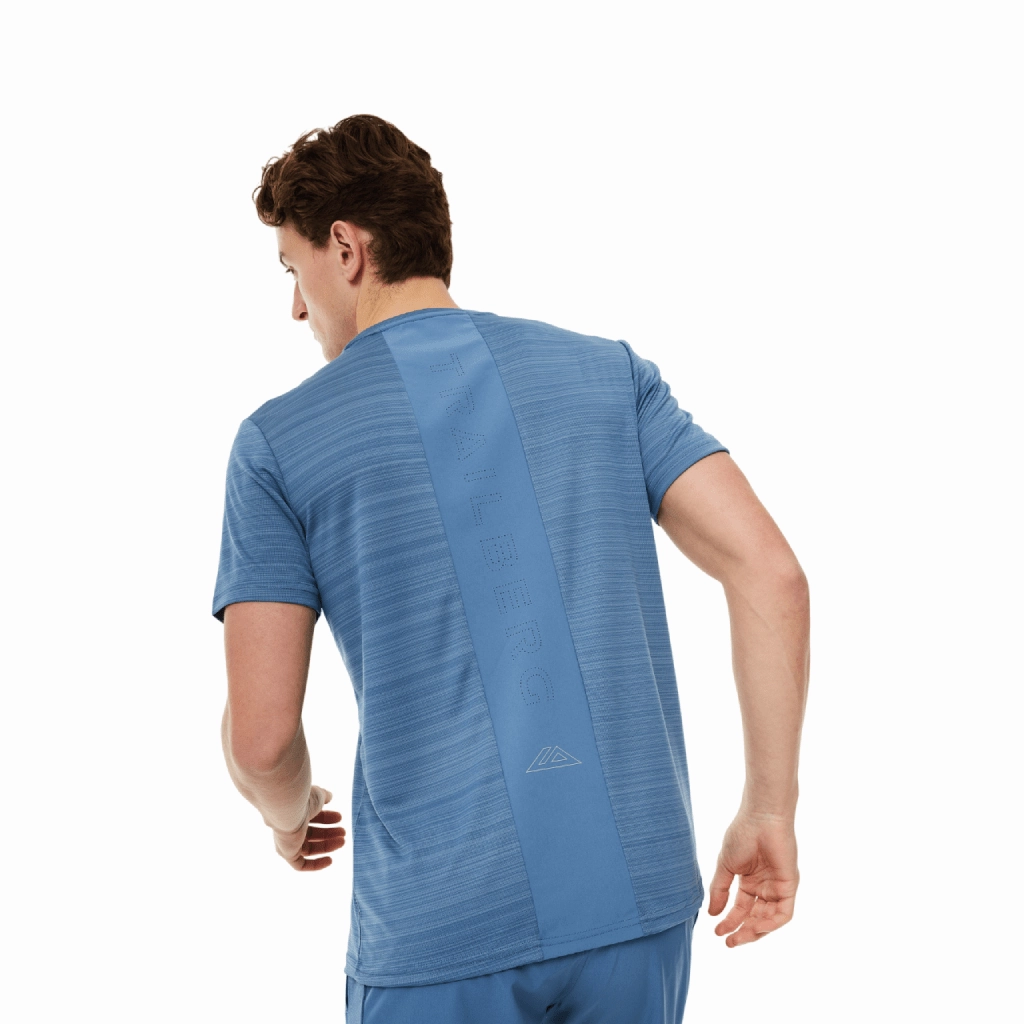 Trailberg Cloud SS25 T-Shirt Men Longline Hemline Zip Up