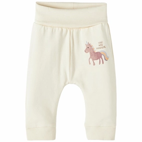 Name it Buttercream Tussie Sweatpants Tagless Labeling