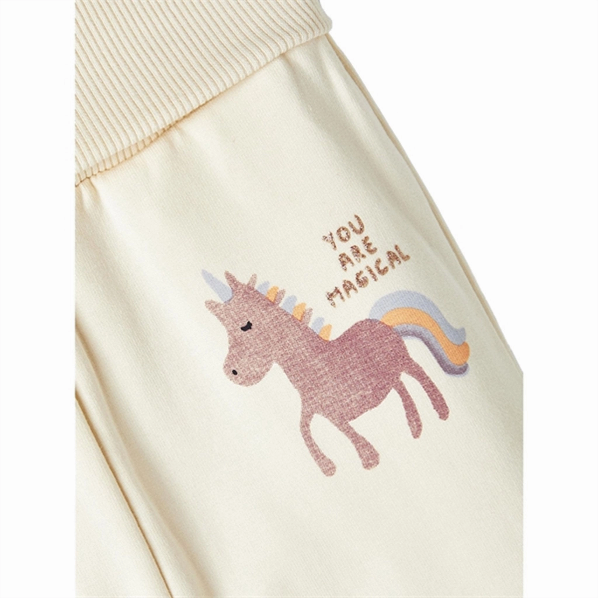 Regular Fit Compact Packable Design Name it Buttercream Tussie Sweatpants