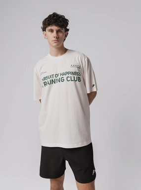 Training Club Track Tee In White Street Trend MultipurposeCuffs