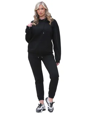 Enzo | Womens Oversized Hoodie Tracksuit Low Profile Logo Caribbean style