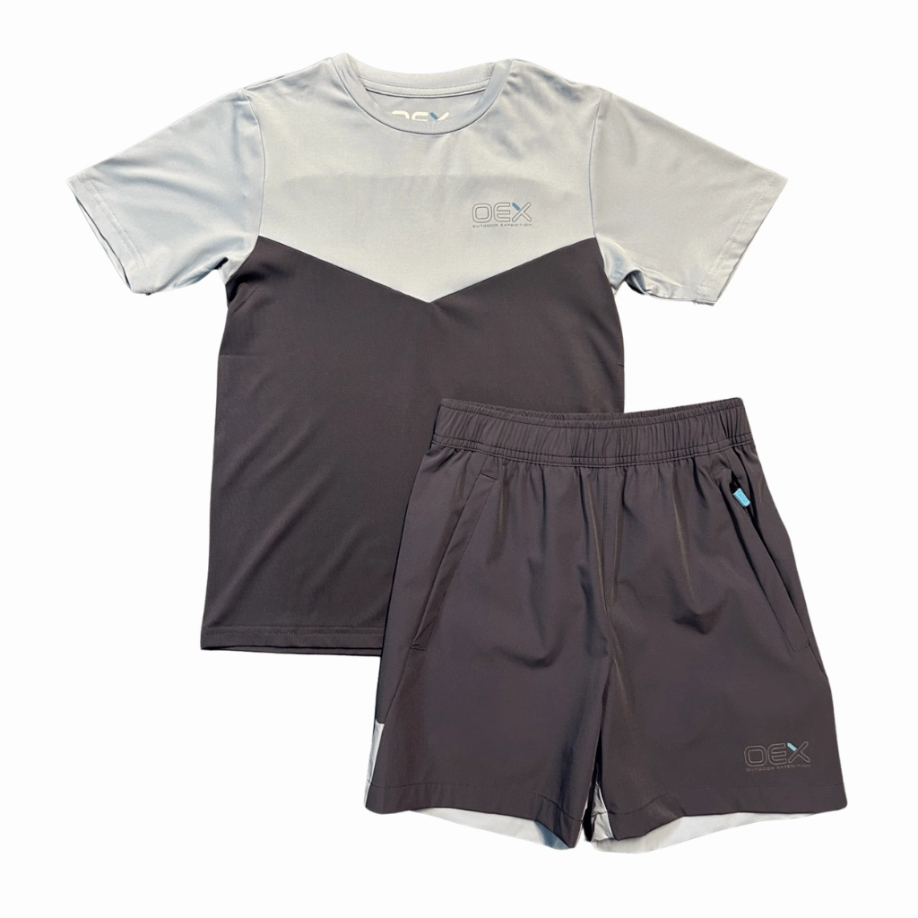 Fresh Look OEX Flynn T-Shirt/Short Set Junior