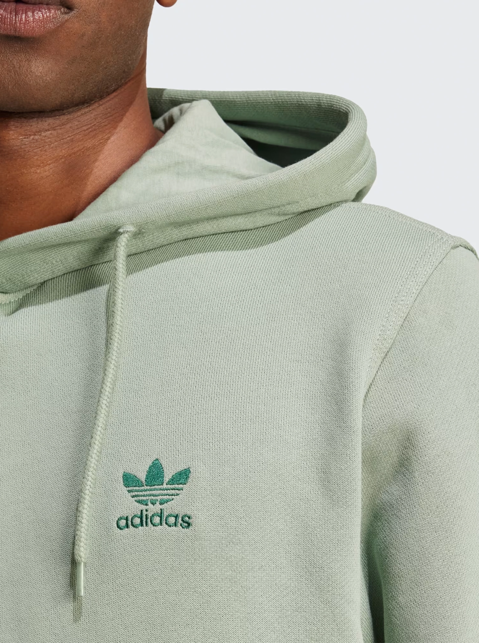 Trefoil Essentials Hoodie French Terry Cozy Vibe Versatile Piece