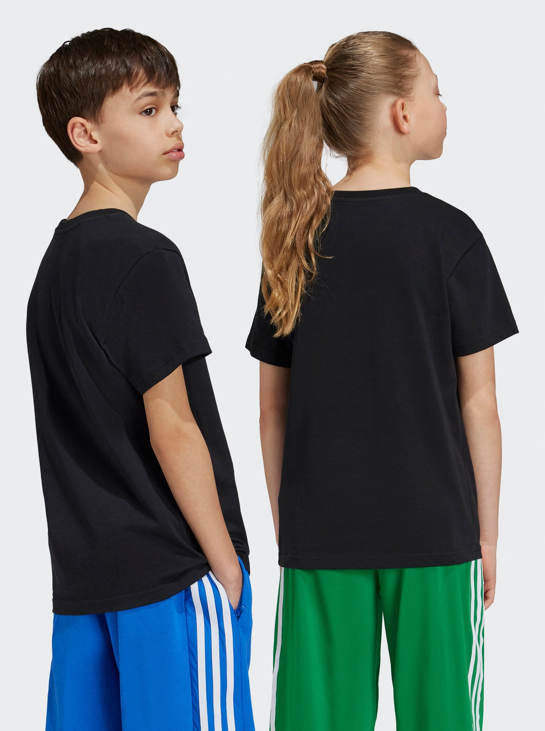 Trefoil Tee Youth Breathable Cotton Fabric Modern Layer