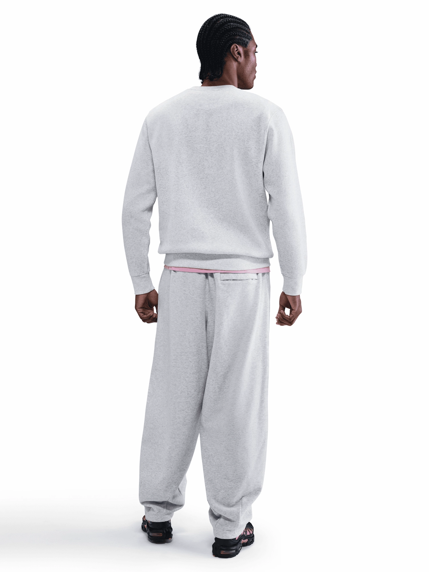 Club Fleece Crew Sweatshirt Fashion Statement Stain Resistant