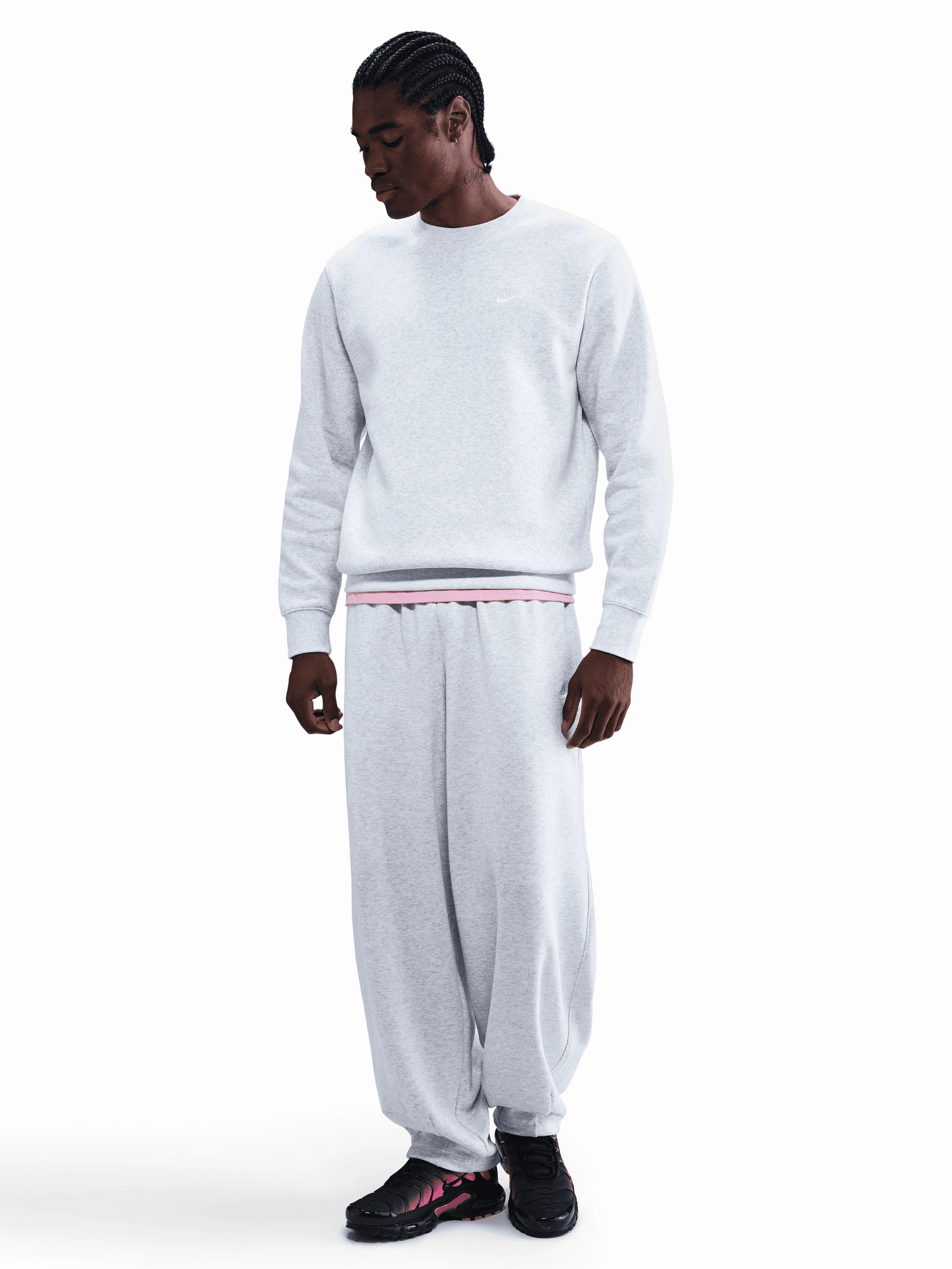 Zebra like Club Fleece Crew Sweatshirt