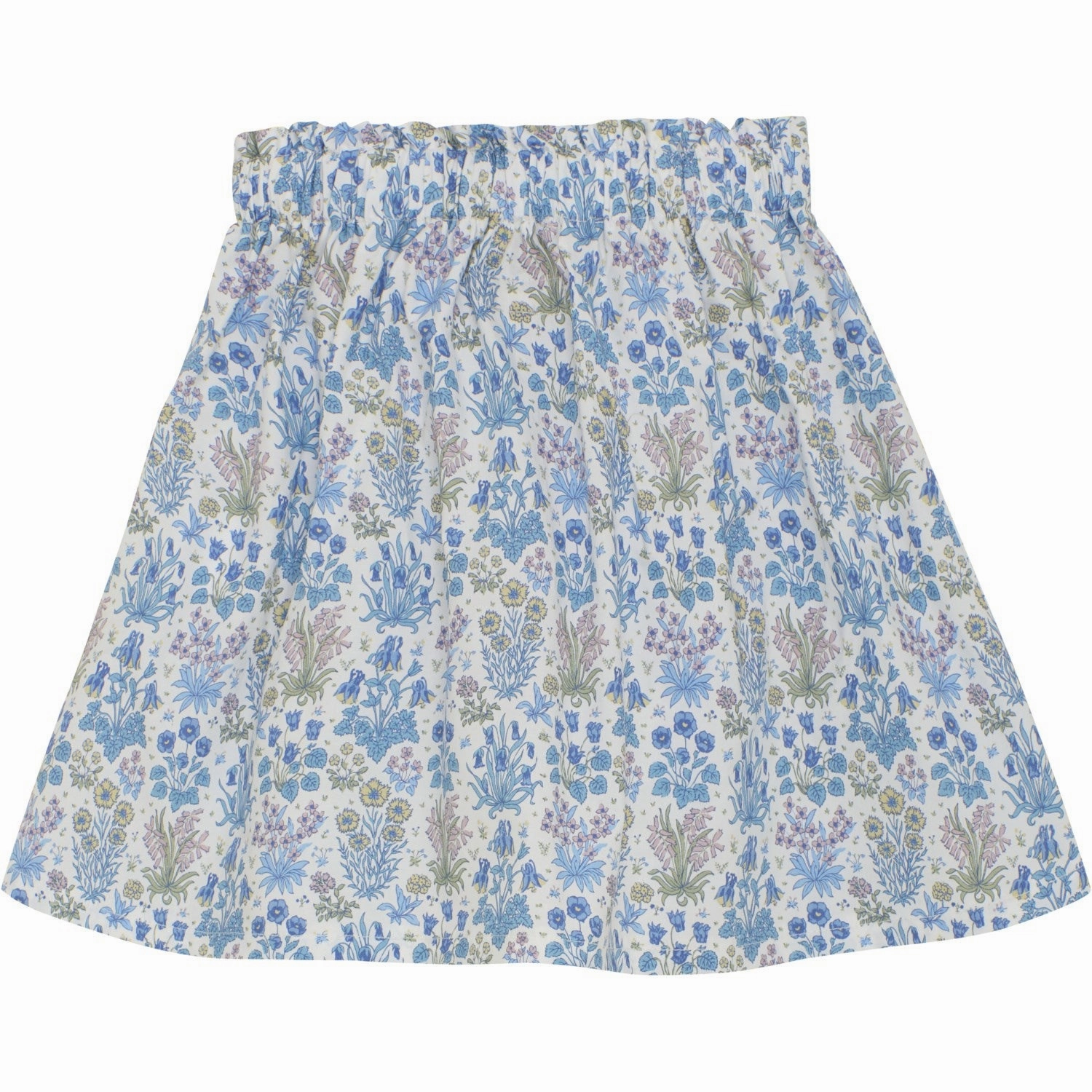 Fashion Details Huttelihut Soft Chambray Skirt In Liberty Fabric
