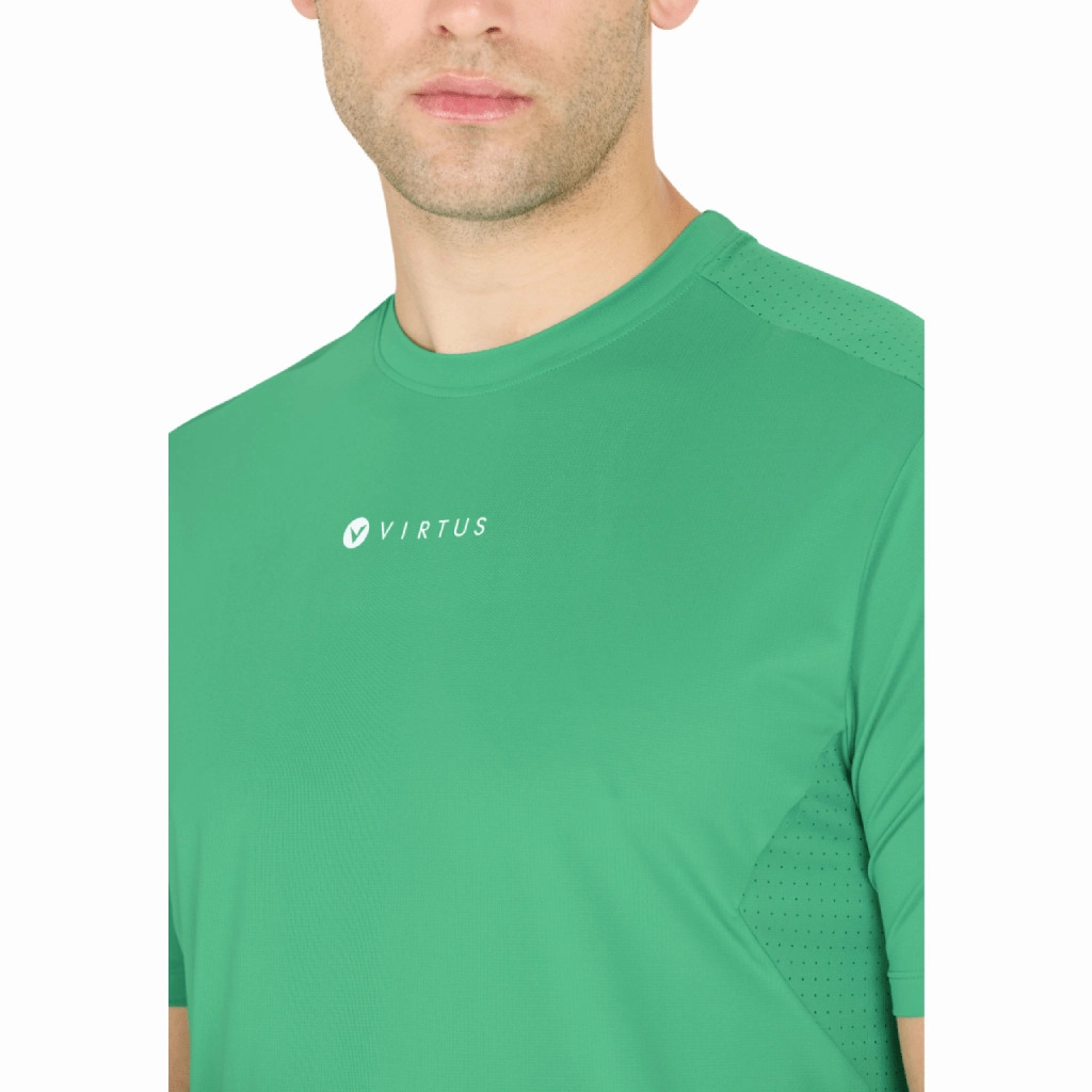 Subtle Embroidery Virtus Rey T-Shirt Men