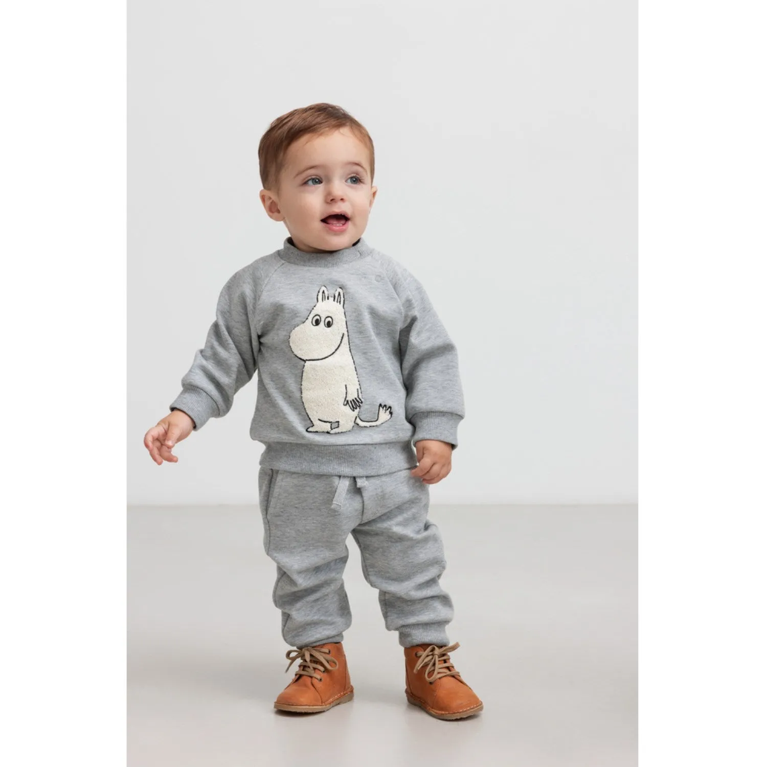 MarMar Double Jersey Light Grey Melange Pelon B Pants Sustainable Safari wear