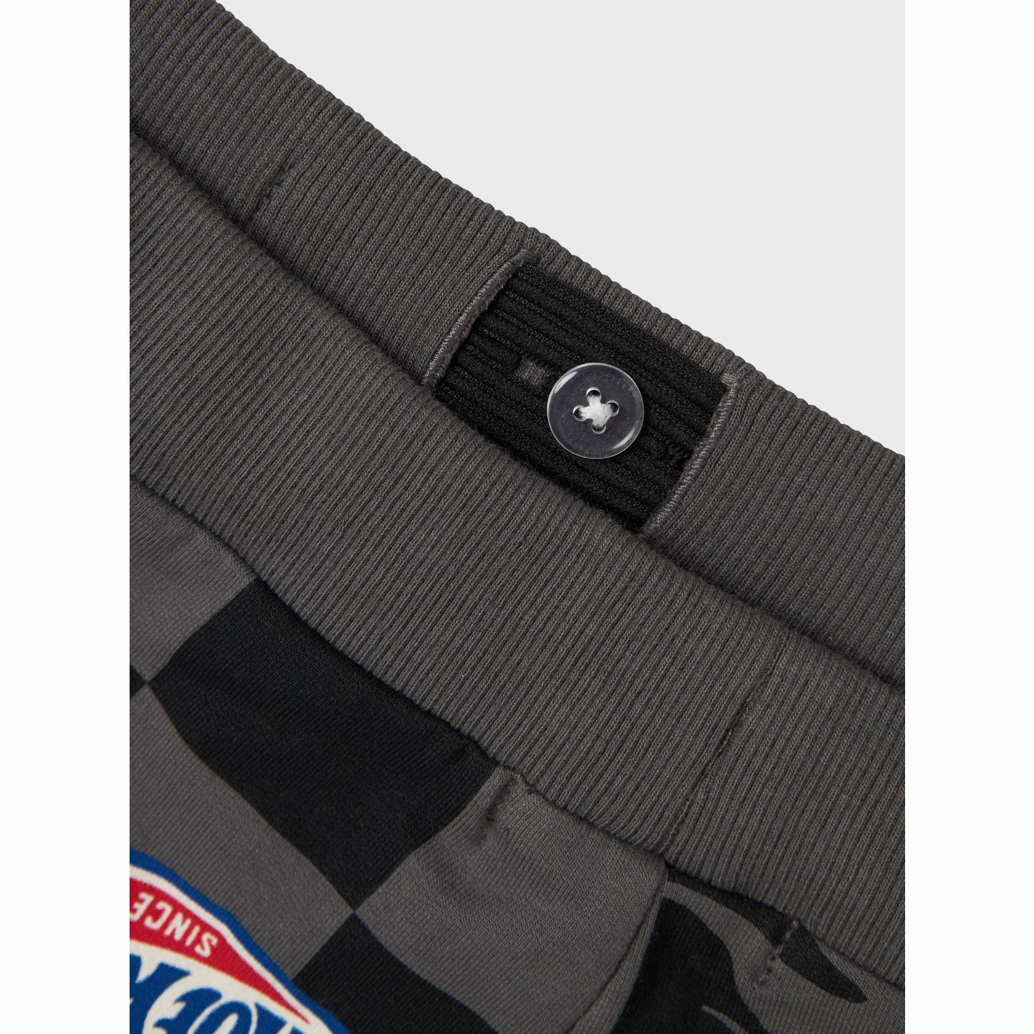 Name It Lava Smoke Drewy Hot Wheels Regular Sweatpants DoubleLayered Fabric