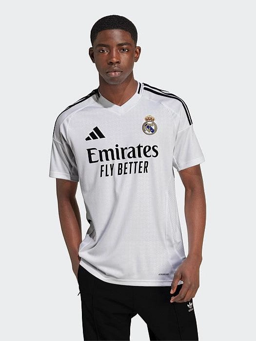 Breezy Design Soft Finish Real Madrid 24/25 Home Jersey