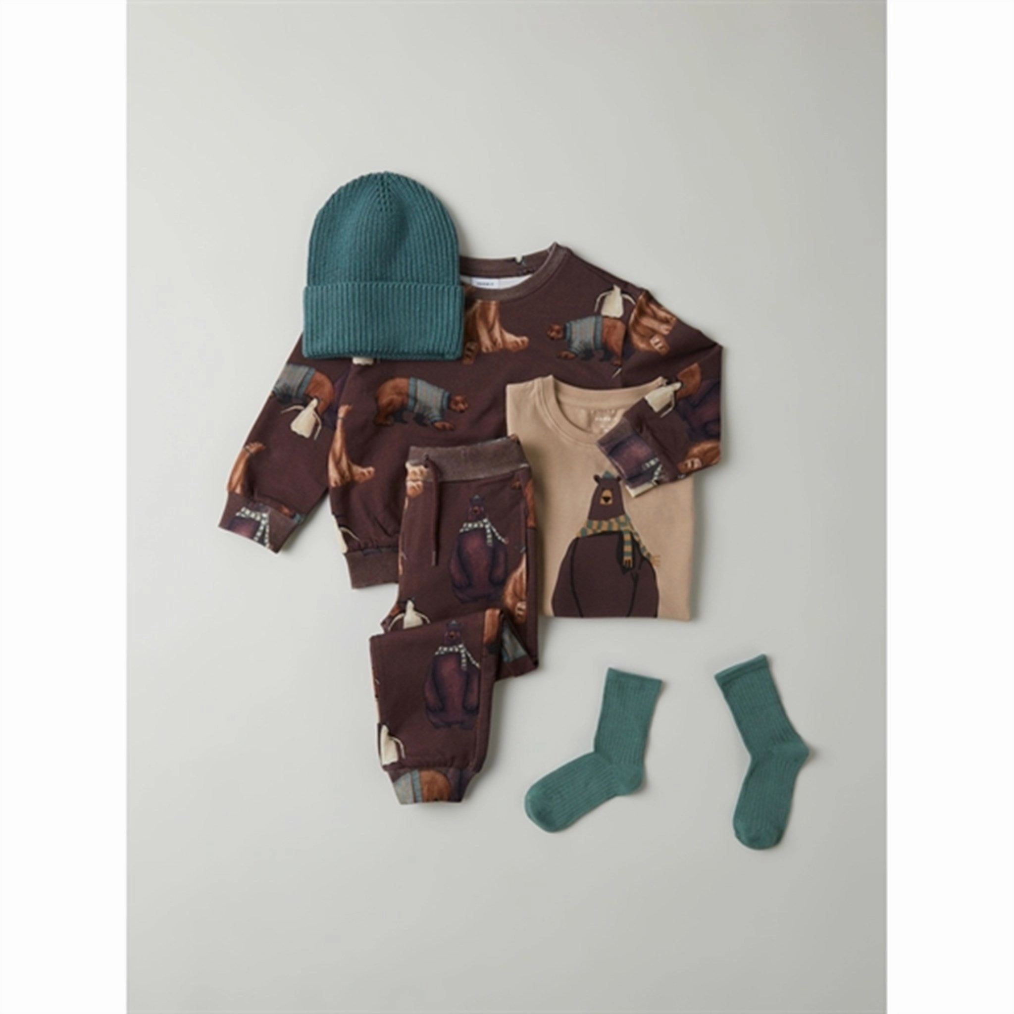 OdorBlocking Antimicrobial Finish OdorResistantFabric Name it Fudge Reppu Sweatpants