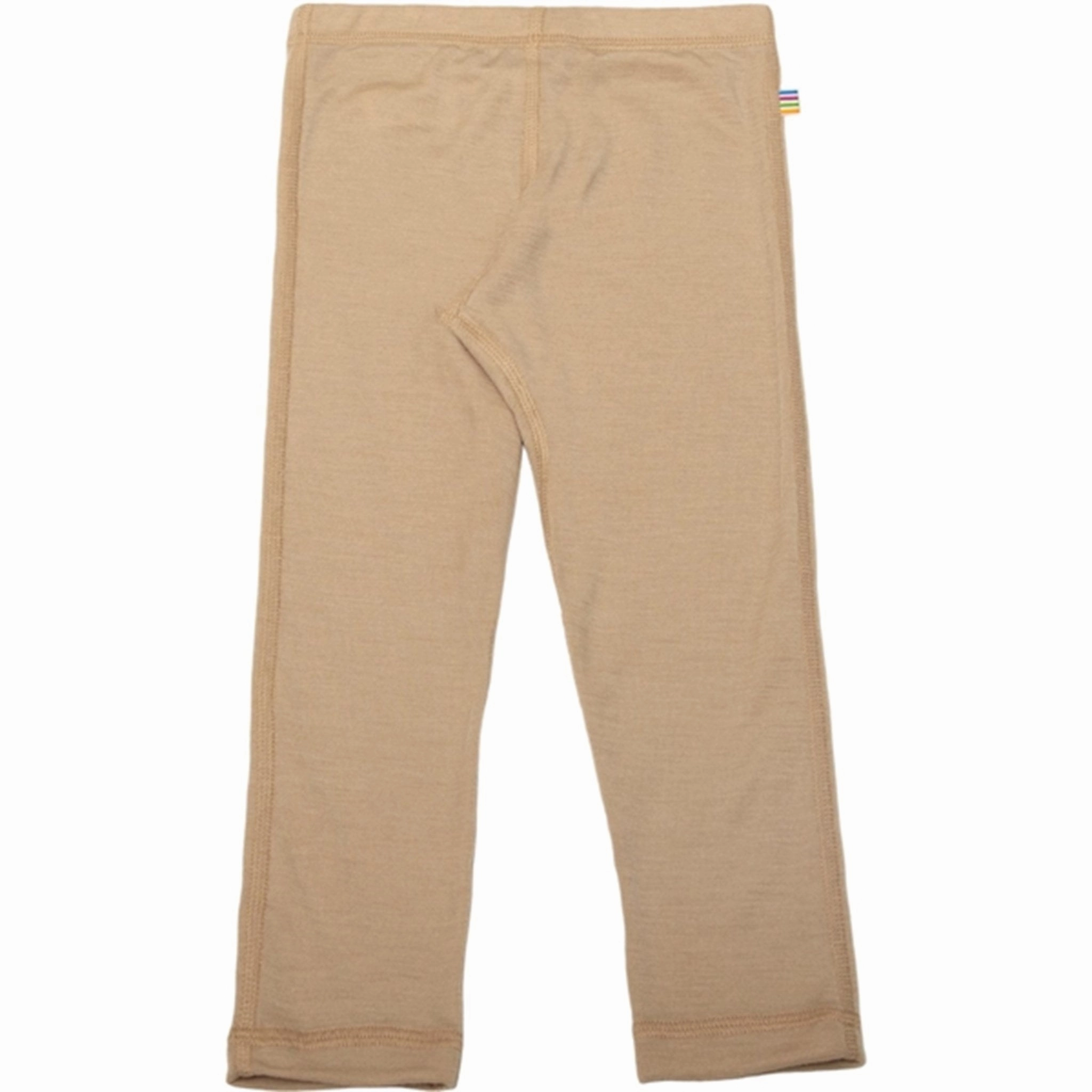 Solid Color Fade Resistant Weekend Trip JohaWool/Silk Beige Leggings