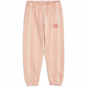 Weekend Wear Mini Rodini What??s Cooking Emb Sweatpants Pink