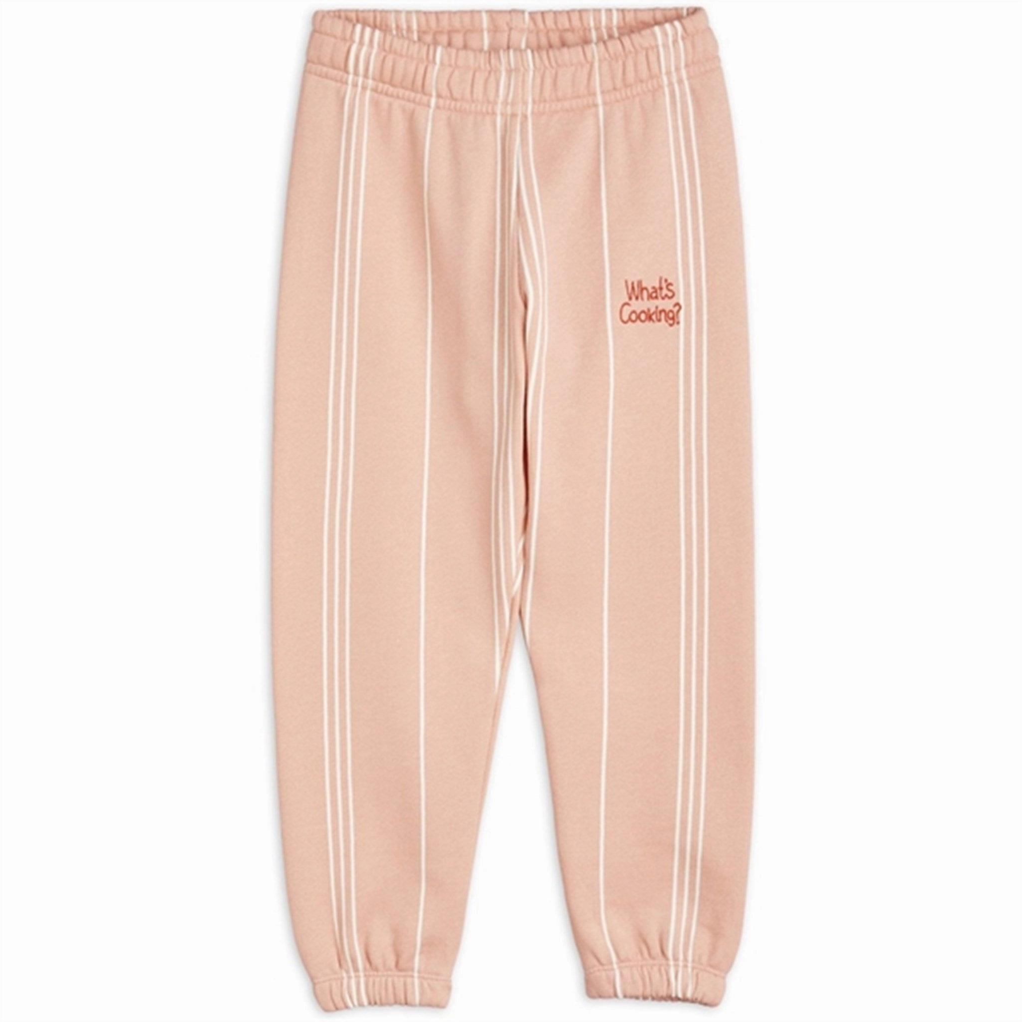 Weekend Wear Mini Rodini What??s Cooking Emb Sweatpants Pink