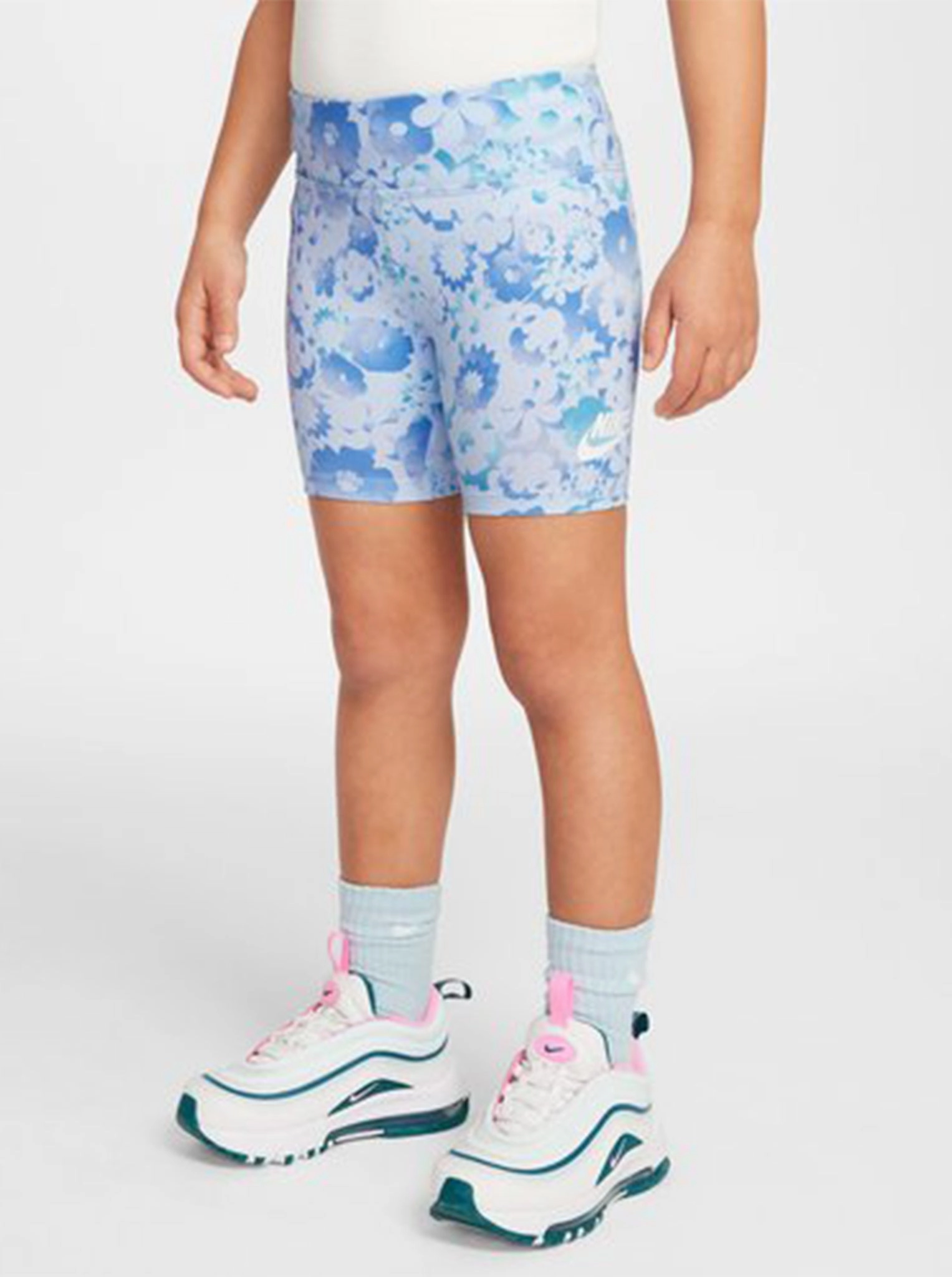 City Mood Flow-Ral Printed Bike Shorts