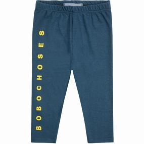 Flattering Waist Fit Bobo Choses Midnight Blue Baby Bobo Choses Navy Leggings