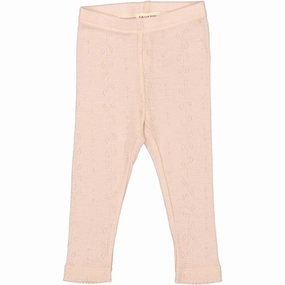 Dynamic Fit Casual Wearer School Sports MarMar Wool Pointelle Sheer Rose Leg Leggings