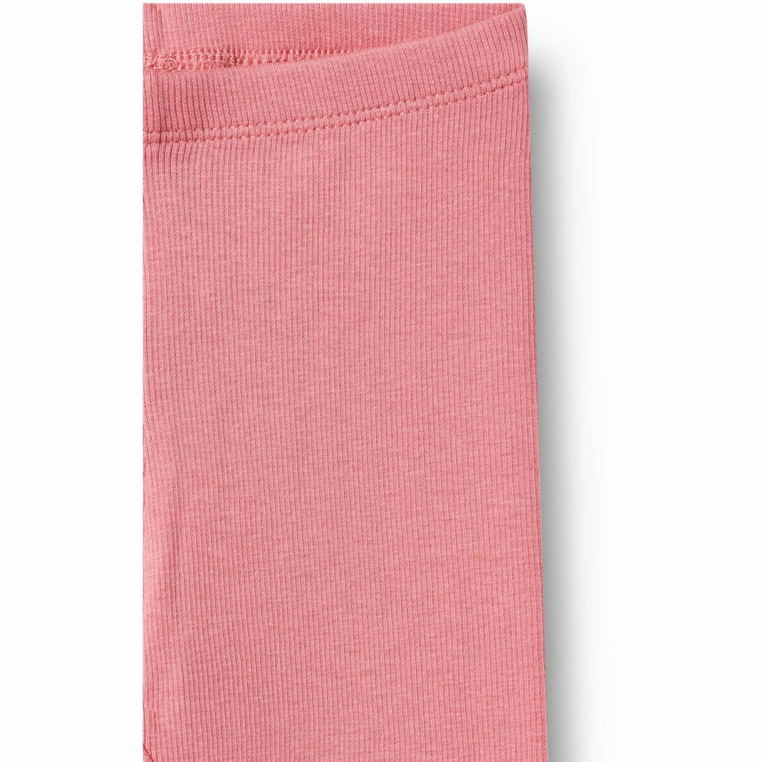 Wrinkle Resistant Summer Wear Wheat Soft Pink Rib Leggings Maddy