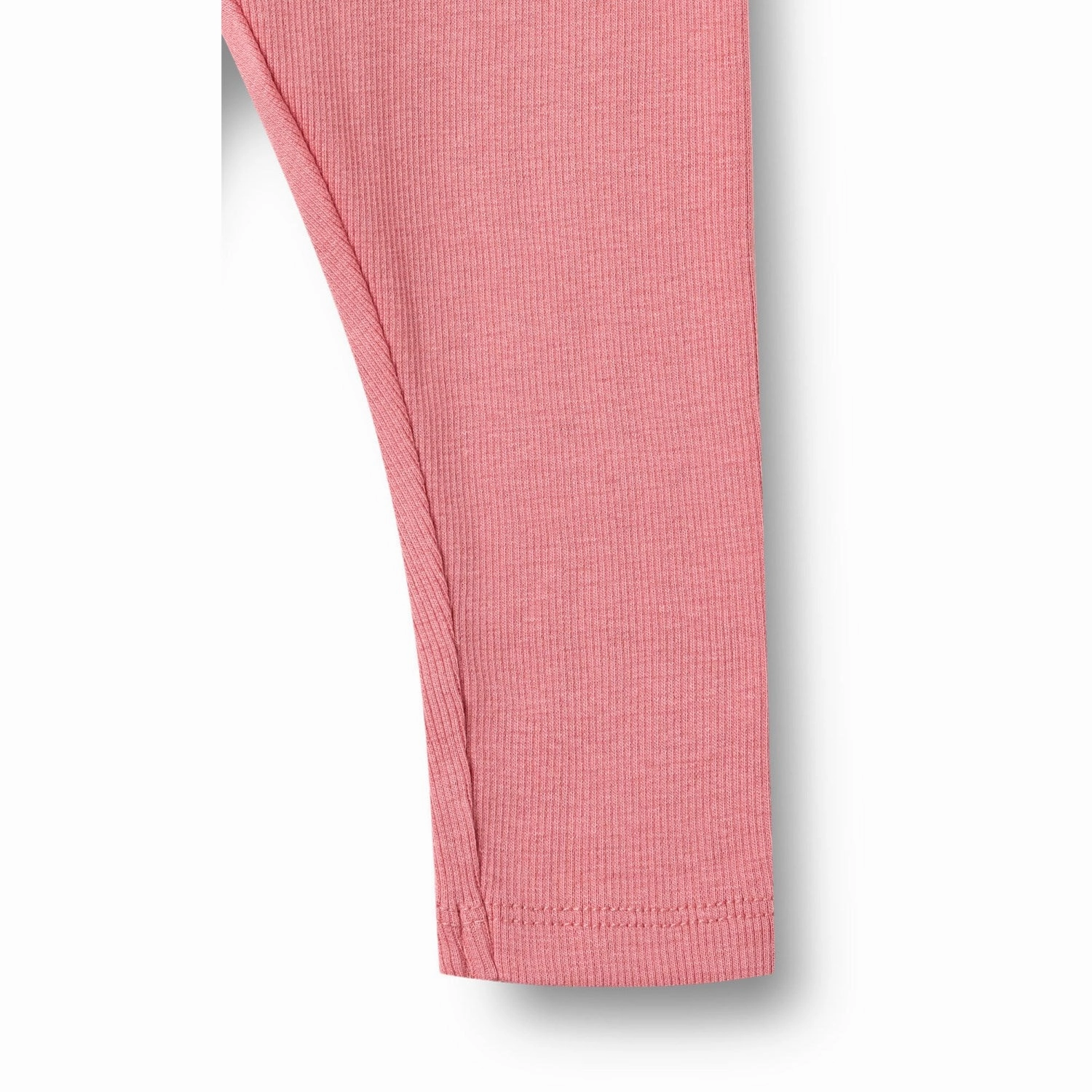 Comfortable Activewear Wheat Soft Pink Rib Leggings Maddy