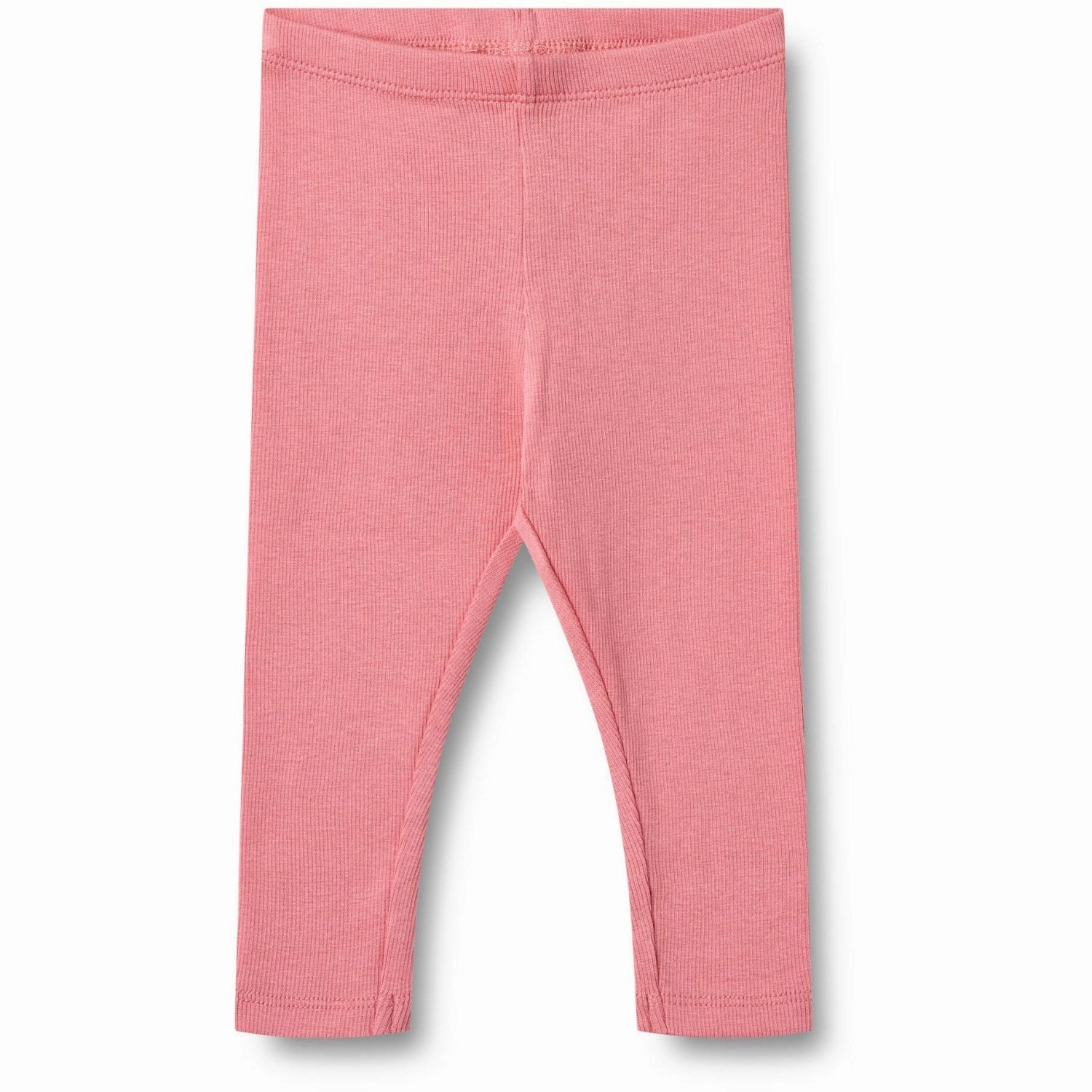Wheat Soft Pink Rib Leggings Maddy Relaxed fit style Morning Stretch Wrinkle Resistant