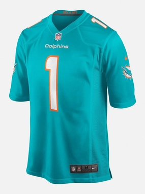 Tua Tagovailoa Miami Dolphins Game Jersey right size Playful Prints