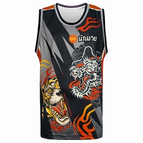 MultiDirectional Flex Zones TUFF Dragon & Tiger Muay Thai Training Tank Top Vest TT105