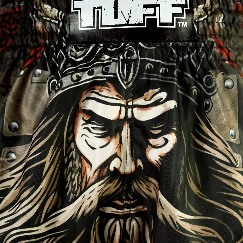 TUFF Muay Thai Shorts Berserkers Fury RMS120 Quick Release Buckle factory work