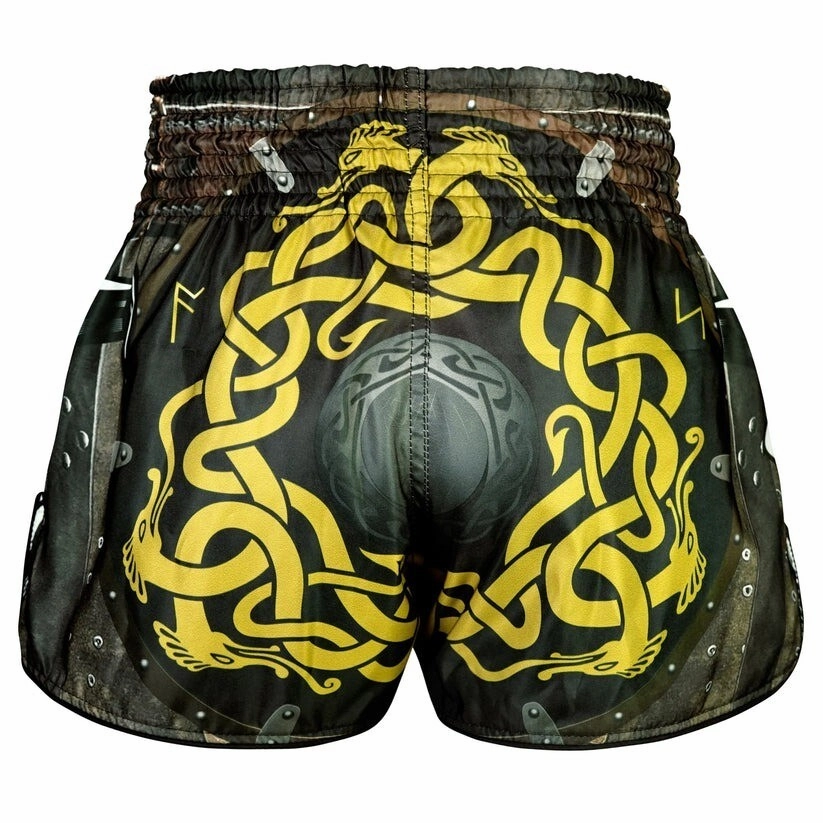 TUFF Muay Thai Shorts Berserkers Fury RMS120 Bacterial Growth Prevention maternity option