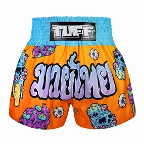 Lace trim TUFF Muay Thai Shorts Eye Scream MS681