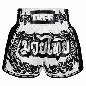 TUFF Muay Thai Shorts The Great Hongsa MSC108 Travel Light No Ride Up Silicone Grip