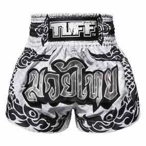 Unique Piece TUFF Muay Thai Shorts The Great Hongsa White MS631