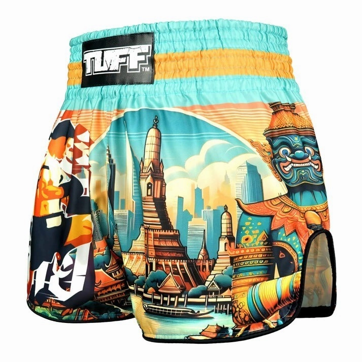 TUFF Muay Thai Shorts The Legacy of Thailand RMS128 scarf
